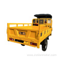 Convenient to use cargo tricycle with driver's cab